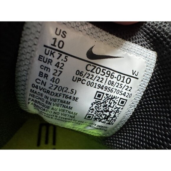 Nike‎ Mens Free Metcon 4 Training Shoes Black/White Lightweight Mesh Size 10 main image 5